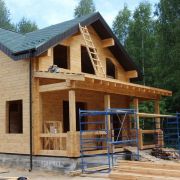 Строительство дома из клееного бруса в Ильино-Заборском