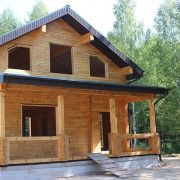 Строительство дома из клееного бруса в Ильино-Заборском